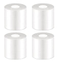 OBTANIM 4 Rolls Foam Underwrap Bandage Pre-Wrap Sports Tape for Athletic Elbow Knees Ankles, Latex Free (White) - color: White