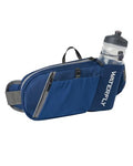 WATERFLY Water Bottle Fanny Pack, Hiking Hydration Belt for Women Men - color: Blue