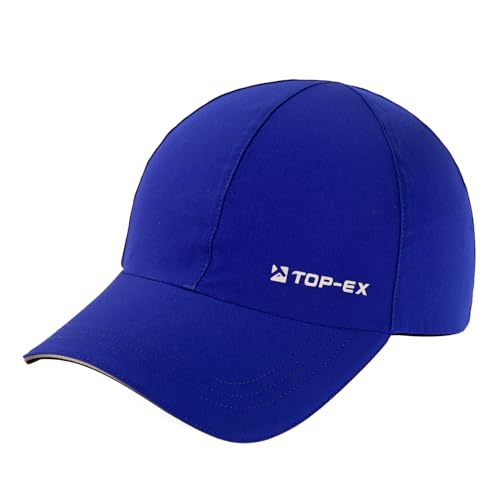 TOP-EX Oversize XL XXL XXXL Baseball Cap Waterproof Running Hat for Extra Large Heads Men - color: Blue, size: Large