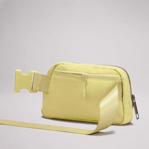 YOSHUYUKI Fanny Pack Cross Body Small Crossbody Bags for Women Men Trendy Nylon Waterproof Mini Purse Travel Running Belt Bag Lulu Dupes Bum Hip Chest Waist Pack Side Bag Must Have Fuchsia - color: Pomelo