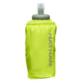 Nathan - Pinnacle 18oz Soft Flask Finish Lime/Reflective Silver OSFM - color: Lime Green, style: 18oz