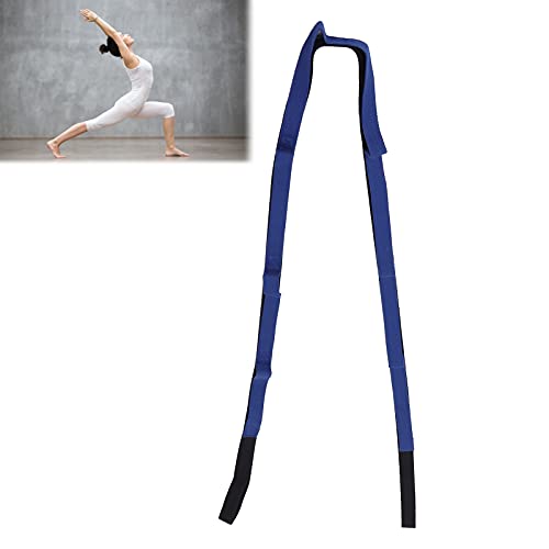 Stretch Strap Yoga Stretching Band MultiLoop Fitness Equipment for Yoga Pilates Muscle Stretching Physical Workouts Durable Tight Weaving Technology Unbreakable Design for Men