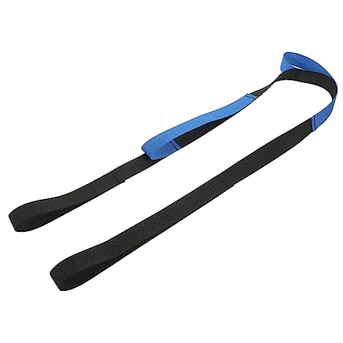 Healifty Leg Lifter Strap Blue Imitation Nylon 104.00X2.60X0.20cm - color: Blue