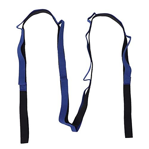 Stretch Strap Yoga Stretching Band MultiLoop Fitness Equipment for Yoga Pilates Muscle Stretching Physical Workouts Durable Tight Weaving Technology Unbreakable Design for Men