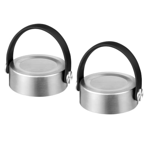 Lids for Hydro Flask Wide Mouth 12/16/18/20/32/40 oz Water Bottles (2 Pack) - color: 2 Pack