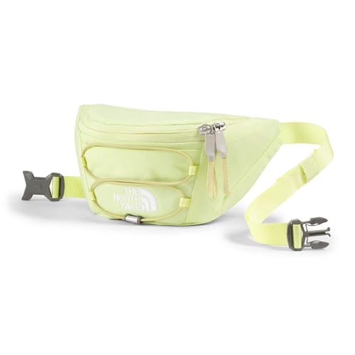 THE NORTH FACE Jester Lumbar Pack | Fanny Pack With Water Repellent Finish, 2.2 Liters, Crossbody Adjustable Strap - color: Lemon Mist-Pear
