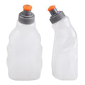TRIWONDER Running Water Bottle Handheld Plastic Flask Hydration Vest Packs Waist Belt Replacement for Runners Marathon Cycling Hiking - color: 01 Water Bottles - 250ml/8.5oz - 2 Packs