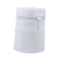 Suddora Zipper Wrist Pouch - Sweatband/Wristband Wallet for Keys, ID, Cards, Cash - color: White