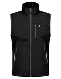 Little Donkey Andy Men's Lightweight Golf Vest Outerwear - color: Reflective Black, size: X-Large