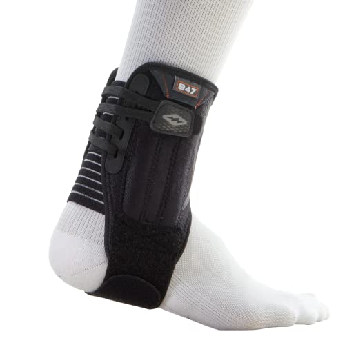 Shock Doctor Ankle Stabilizer with Flexible Support Stays (Black) - size: Small