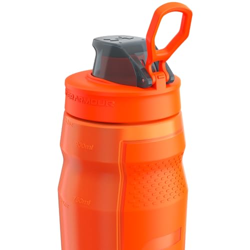 Under Armour 32oz Playmaker Squeeze Water Bottle - color: Blaze Orange/Blaze Orange