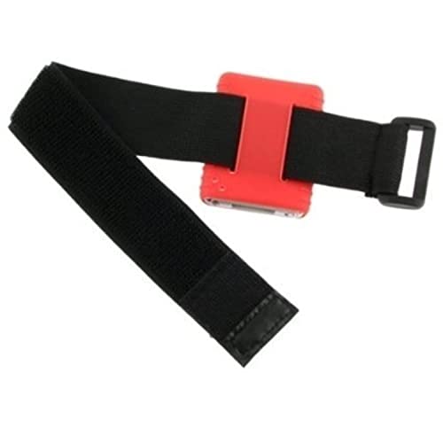 Universal Elastic Adjustable Sport Armband Strap for All Models of iPod with Silicone or MP3 or Leather Case and Multifunctional Outdoor Arm Bag with Armband Slots (1-Pack, Black) - size: 1pack