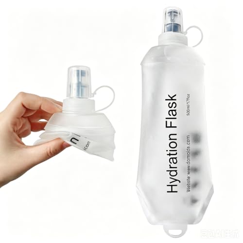 Soft Flask 500ml Foldable Hydration Flask Reusable