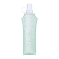 Zelvot Running Vest Collapsible Water Bottle, TPU 500ml Soft Flask (Green) - color: Green, size: 16.9 Ounces