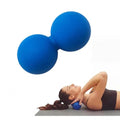 Peanut Massage Ball, Deep Tissue Roller for Back Neck Legs, Blue - color: Blue