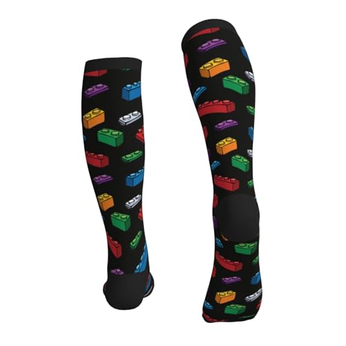Compression Socks Circulation 15-20 Mmhg Knee High - color: Building Block