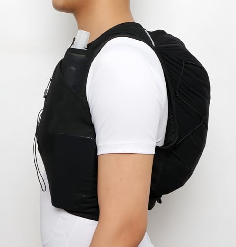 Outdoor Hydration Vest Backpack, Lightweight Runner Pack for Men & Women Running, Trail, Race, Marathon, Hiking - size: Medium