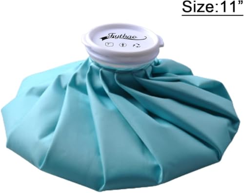 Ice Bag, Ice Packs for Injuries Reusable 11", Hot Water Bag for Pain Relief, Hot & Cold Therapy, Large Ice Pack - size: 11", style: Blue