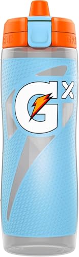 Gatorade Gx Plastic Squeeze Bottle, Light Blue, 30oz - color: Light Blue