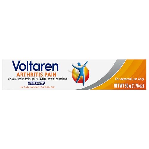 Voltaren Arthritis Pain Gel, Diclofenac Pain Relief Cream, 50 g Tube