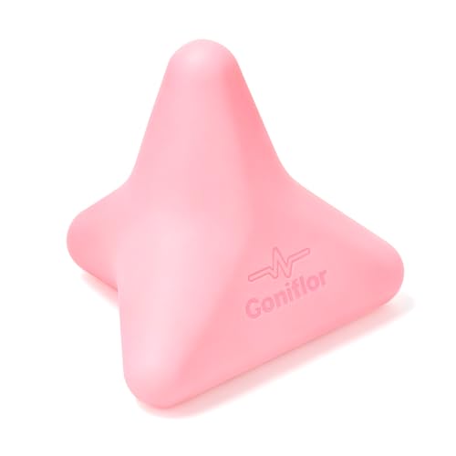 Manual Trigger Point Massager Ball–Deep Tissue Massage Tool - color: Blush Pink