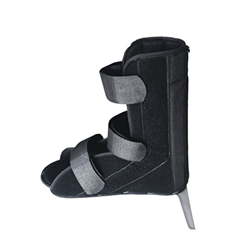 Beavorty Breathable Ankle Stabiliser Boot for Foot Sprains s Anti-rotation Design Comfortable Suitable for Ankle Rehabilitation and Foot Correction Black