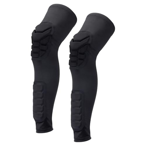 PATIKIL XL Knee Calf Pads, 2Pcs Knee Braces Pad Compression Leg, Black - color: Black, size: X-Large