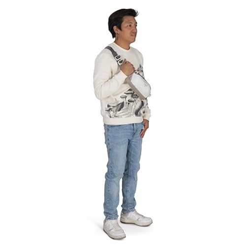 Osprey Daylite Waist Pack - Fanny Pack with Crossbody Shoulder Carry Option - Lightweight Hip Bag - color: Mystery White Multi