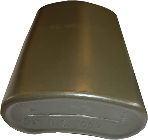 SportFlask Fighter Pilot Flask Great for Concerts, Fishing, Skiing, Backpacking, Hiking - 16oz US Military Issue Plastic Flask BPA Free Made in USA (Black + Natural + Green) - color: Black + Natural + Green