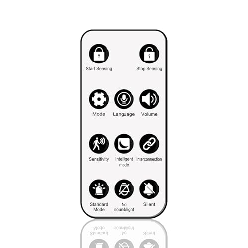 Solar Motion Sensor Alarm - 120dB IP65 Waterproof Security Siren with Remote & Strobe Light, 3 Modes for Yard/Farm/Home, 5-8m Pet-Friendly Detection (Animal Sound (Or You can add Your own Voice))
