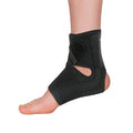 MUELLER Sports Medicine Comfort Flex Ankle Stabilizer, Ankle Pain Relief Support for Men and Women, Ideal for Sprains, Strains, Arthritis, Black, One Size Fits Most