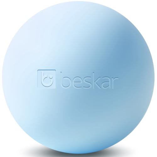 Massage Lacrosse Ball for Myofascial Release, Trigger Point Therapy - color: Blue