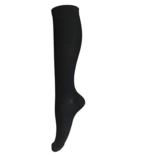 Compression Graduated 10-20 mmHg Socks (3 Pair) Support Recovery Stockings Feet Foot Calf Ankle Pain and Aches