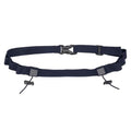 Bib Belt, Race Belt Triathlon Running Number Holder Elastic Comfortable with 6 Gel Loops, Sport Race Bib Holder 1Pcs, Navy Blue for Runners/Marathon/Cycling - color: Navy Blue