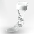 Brace On Swedish Deluxe Polyethylene AFO Brace for Foot Drop, Adult - style: Men Right