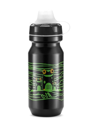 ROCKBROS Bike Water Bottle 20oz - color: Frog pattern