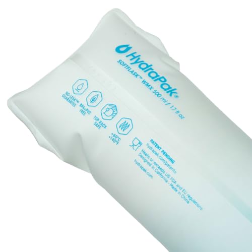 Ultimate Direction 2023 Body Bottle Collapsible Soft Side Water Bottle with High Flow Valve, Insulated or Non-Insulated, 450mL – 500mL