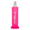 WRELS Soft Running Water Flask Soft Flasks Collapsible Soft Water Bottles Small BPA-Free for Sports Hiking Hydration Pack 5oz/8oz/17oz(PINK,8oz) - color: Pink, style: 250ml/8oz