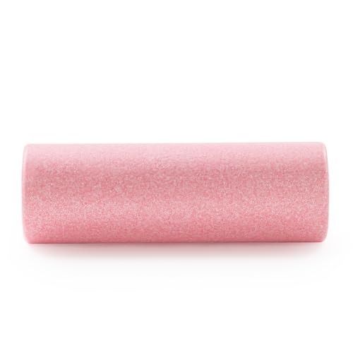 Sunny Health & Fitness 18" Pink High-Density Yoga Foam Roller - color: Pink, size: 18-Inch