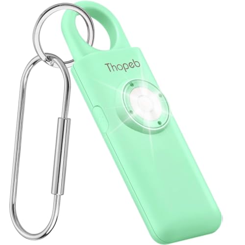 Thopeb Personal Safety Alarm for Women – Upgraded Rechargeable - color: Pale Green