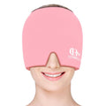 Migraine Relief Cap, Soothing Headache Ice Face Mask Products - color: Pink
