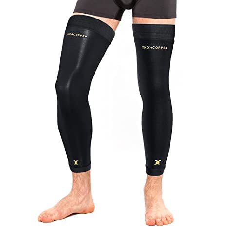 THX4COPPER Compression Full Leg Sleeves(Pair) - size: Medium
