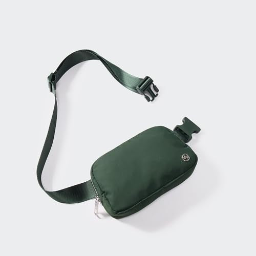 Pander Crossbody Belt Bag for Women and Men, Travel and Everyday Use - color: Legacy Green