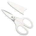 YOUGUOM 6in White Scissors, Multipurpose for Office School Crafts Sewing