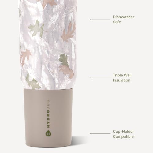 HydroJug Sport 20 oz Insulated Stainless Steel Water Bottle, Camo - color: Camo, size: 20 Ounces