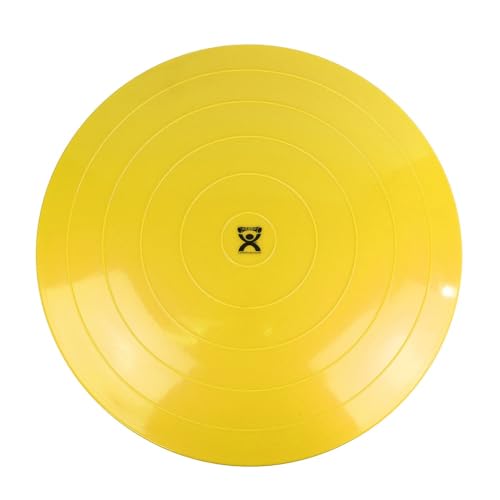 Cando 30-1868Y Inflatable Vestibular Balance Disc, 23.6" diameter, Yellow - color: Yellow, size: 23.6" diameter