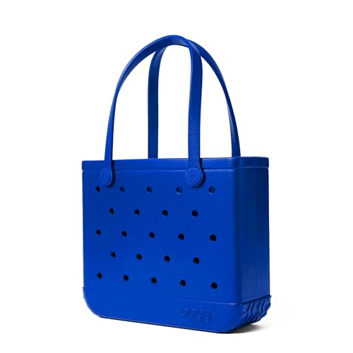 BOGG BAG Medium Tote – 15” x 12.5” x 5” – Essential Bags for Beach, Pool, Boat, Sports, Tailgating, Cruise, Travel - color: Blue-eyed