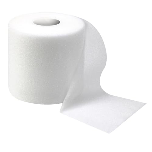 2.75‑Inch 30‑Yard White Athletic Pre‑Wrap Tape - color: White
