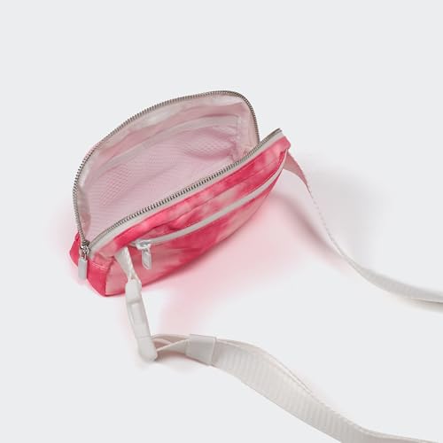 Pander Crossbody Belt Bag for Women and Men, Travel and Everyday Use - color: Cloud Pink