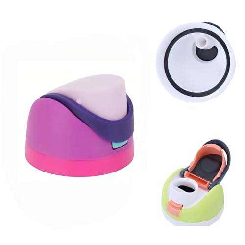 Replacement cap compatible with purple Owala Freesip water bottle - color: purple